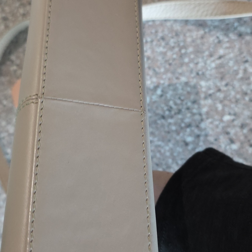 Radley London Taupe Crossbody Bag with Navy Charm - Picture 6 of 7